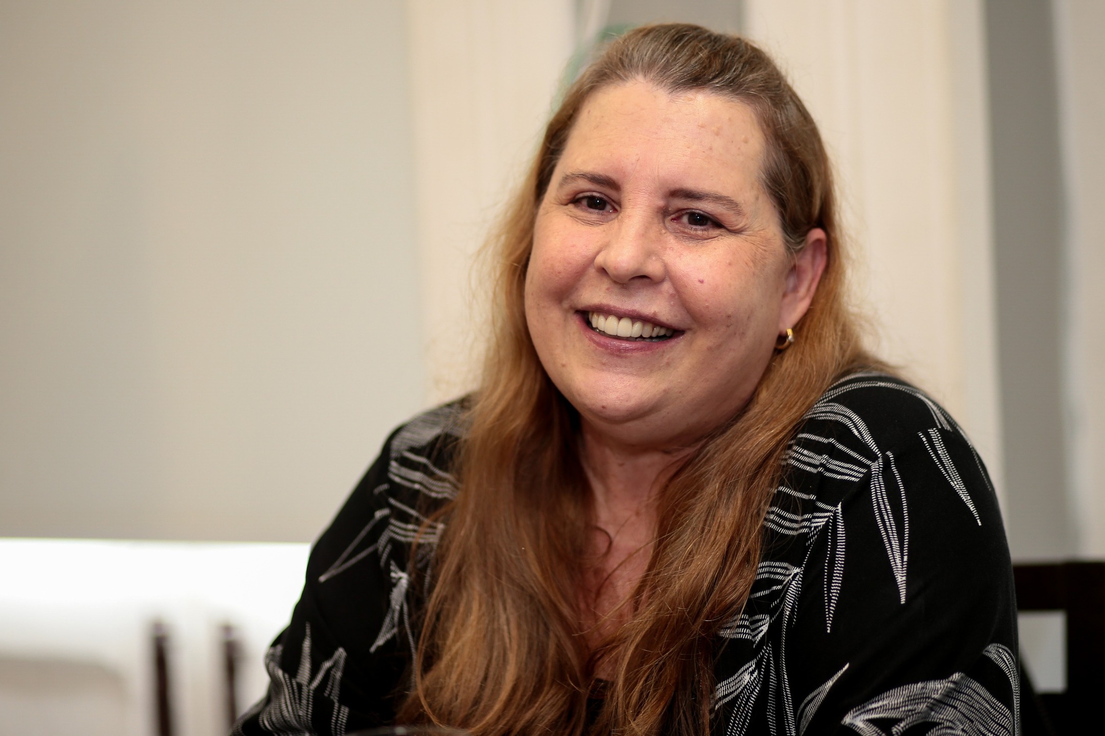 A professora de Português e Redação Fernanda Bérgamo