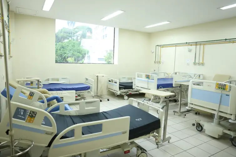 Enfermaria da Maternidade Escola da UFRJ, em Laranjeiras, na zona sul do Rio de Janeiro. Foto: Tomaz Silva/Agência Brasil