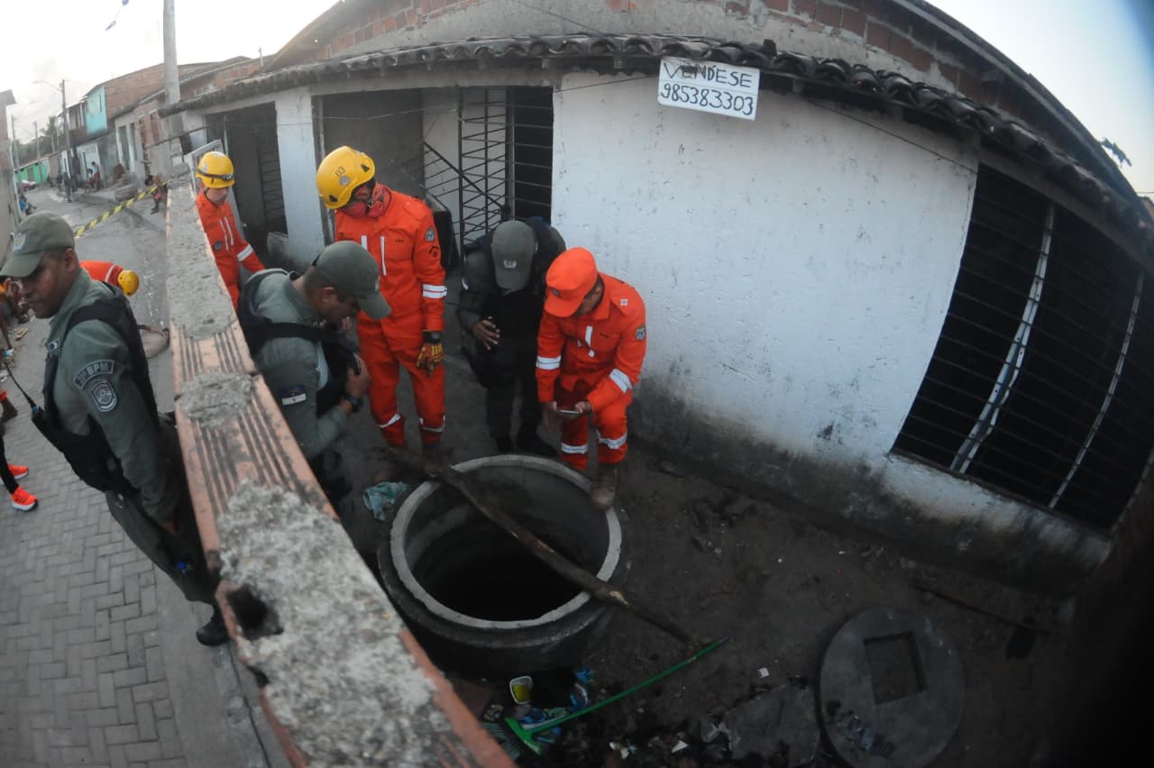 Corpo da menina foi encontrado dentro de uma cacimba 