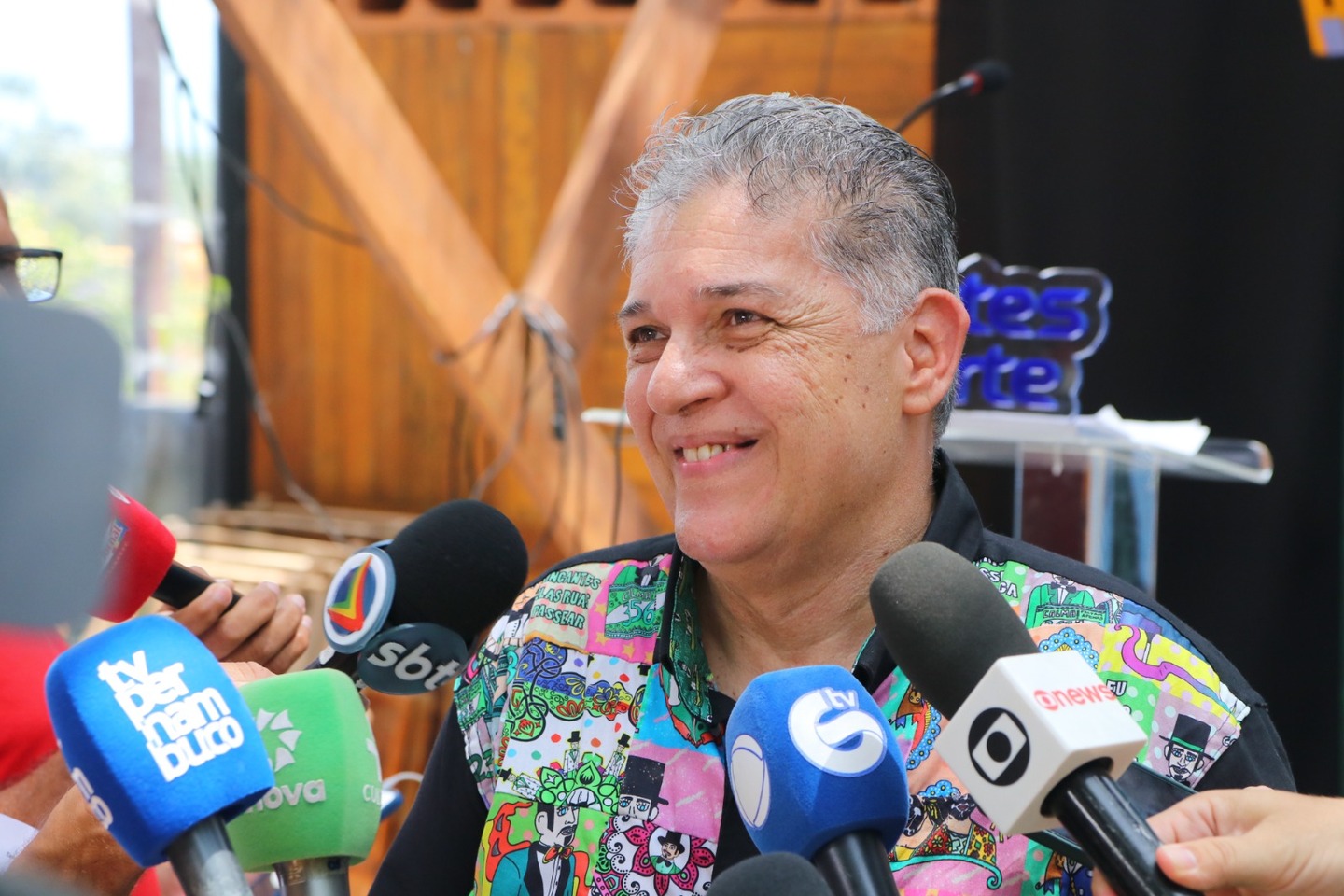 Luiz Adolpho, presidente do bloco carnavalesco Homem da Meia-Noite 