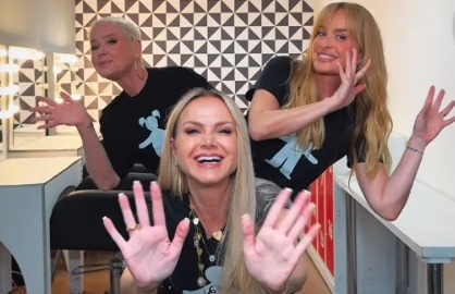 Xuxa revive momentos nostálgicos ao lado de Angélica e Eliana no 
