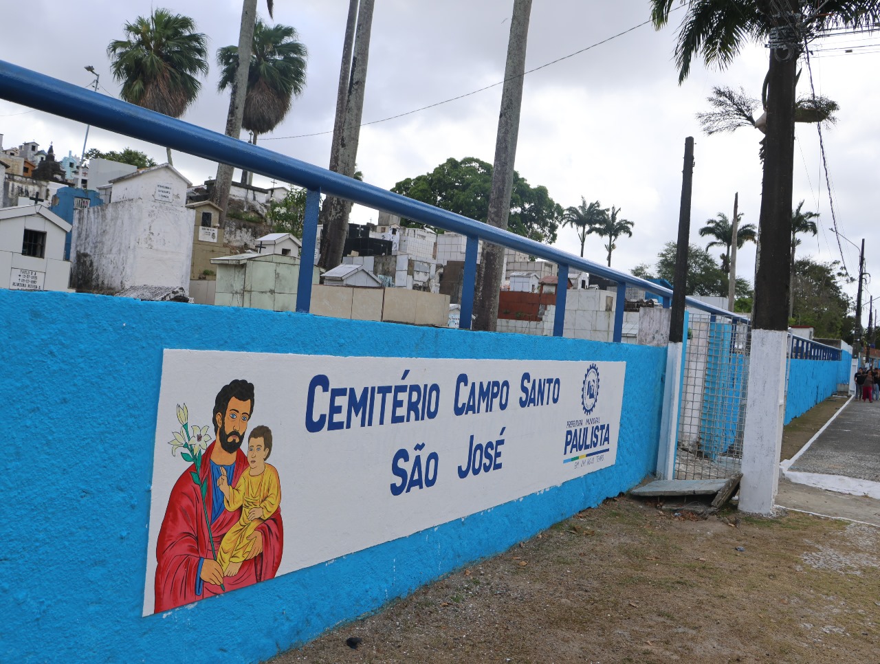 Cemitério de Paulista terá programação especial | Foto: Wagner Santos/SEI