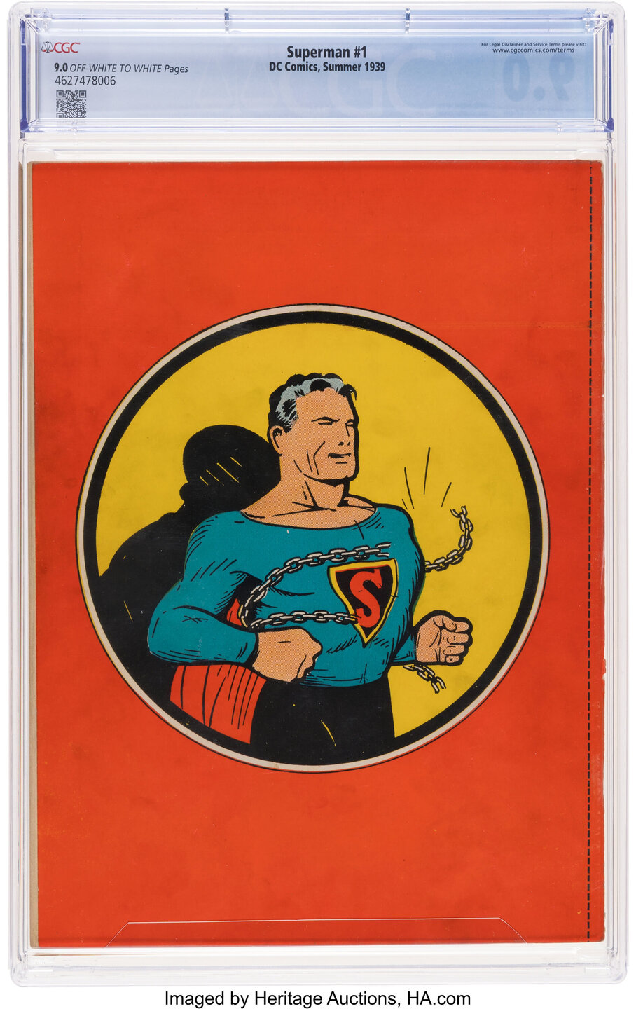 A edição da primeira revista em quadrinhos do Superman foi encontrada no sótão de uma casa nos Estados Unidos