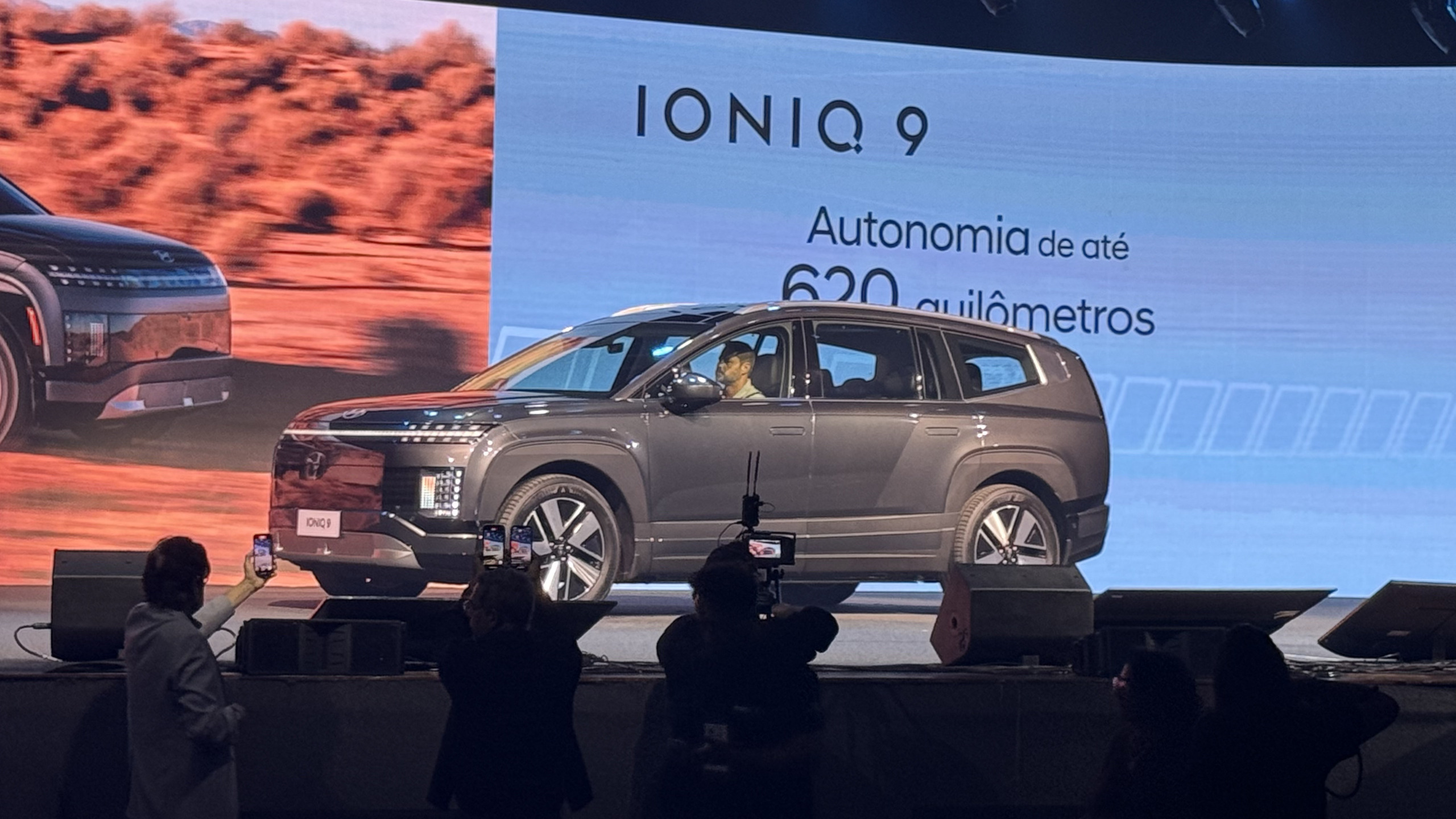 Ioniq 9 é a aposta da Hyundai.