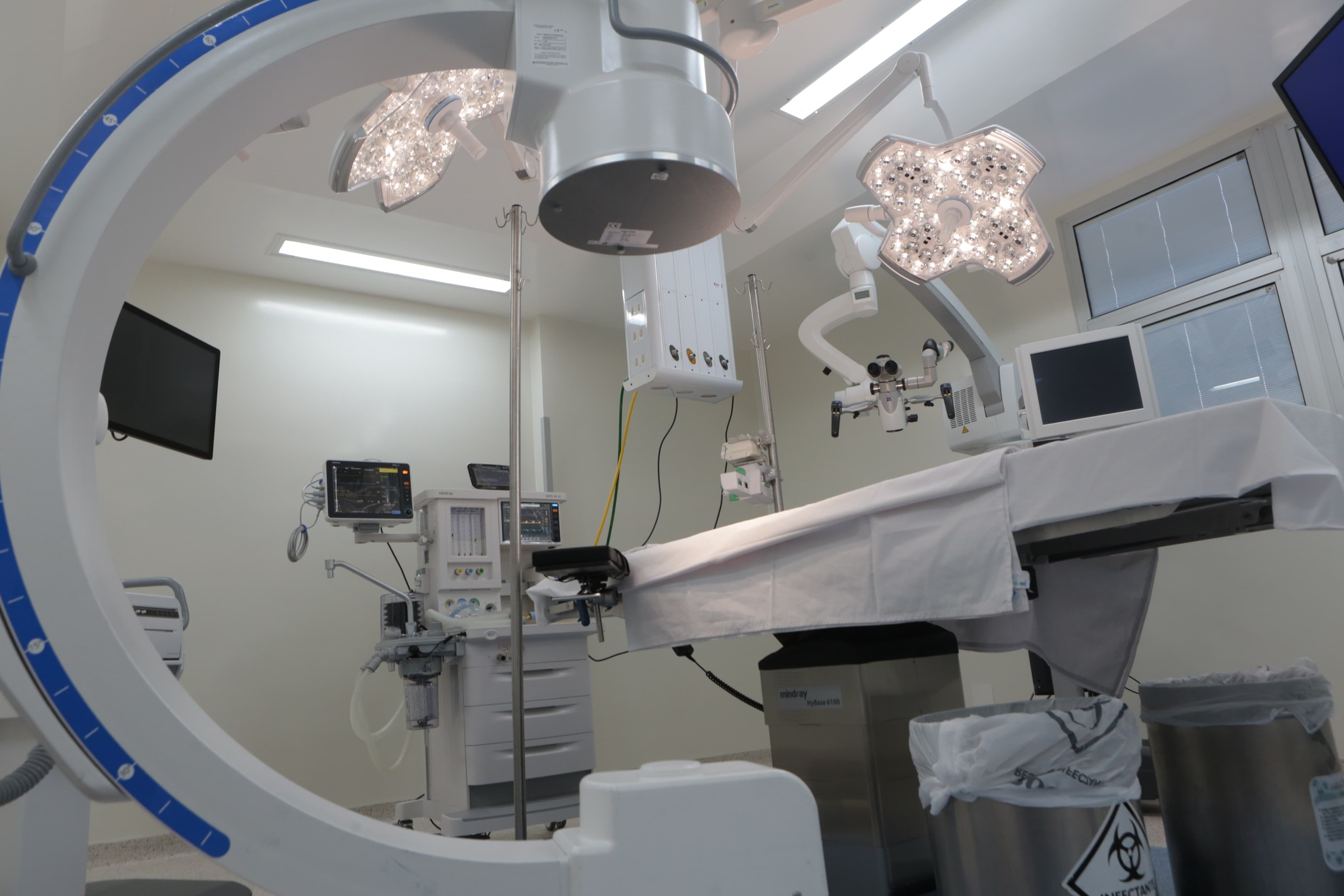 O novo centro cirúrgico do Hospital Jayme da Fonte é um dos mais bem equipados de Pernambuco