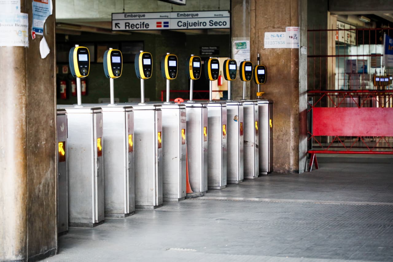 Paralisação do metrô. Estação Joana Bezerra