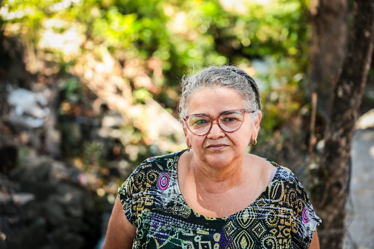 Goretti Barbosa é moradora do local e foi ela quem entrou em contato com o Ibama