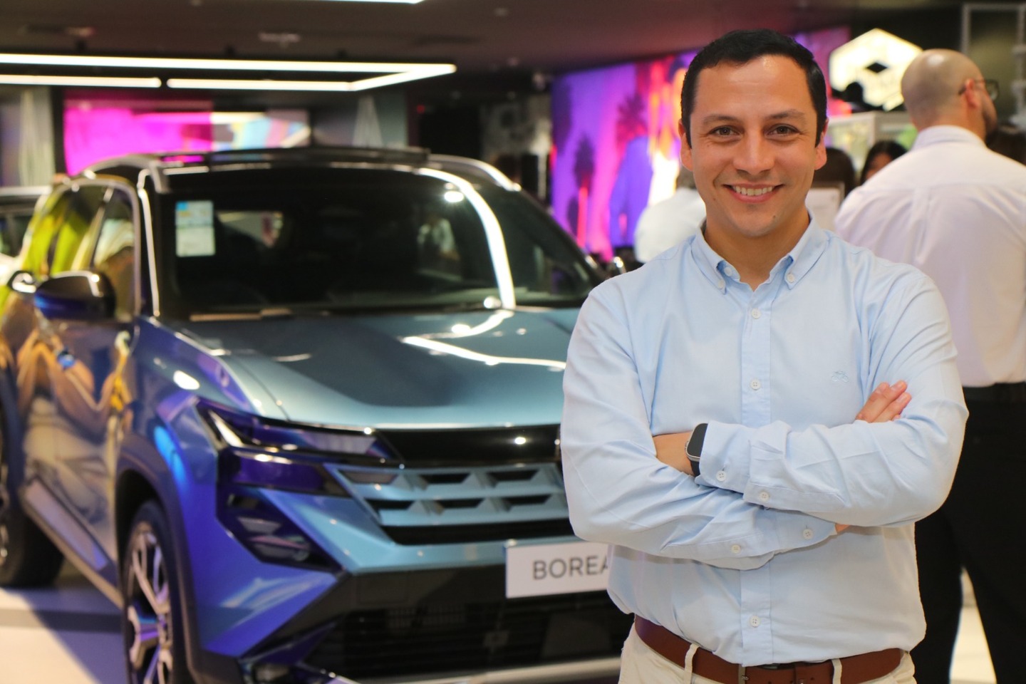 Ariel Montenegro, presidente da Renault Brasil, marcou presença no Recife para inaugurar a primeira RNLT do país, novo conceito global da marca que chega ao Nordeste depois de capitais como Paris e Milão.