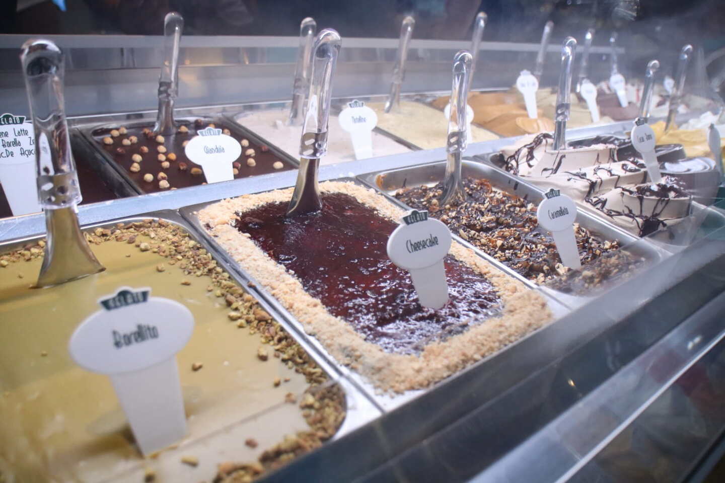 Nova unidade da Gelato Borelli funciona em quiosque no Shopping RioMar