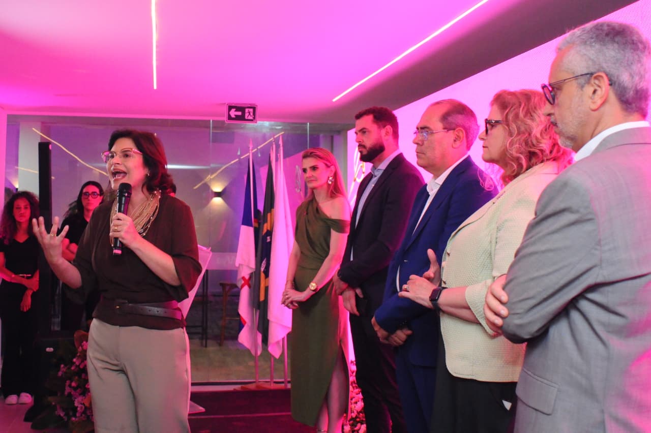 Vice-governadora do Estado de Pernambuco, Priscila Krause, discurso no evento de inauguração da nova unidade da Afya