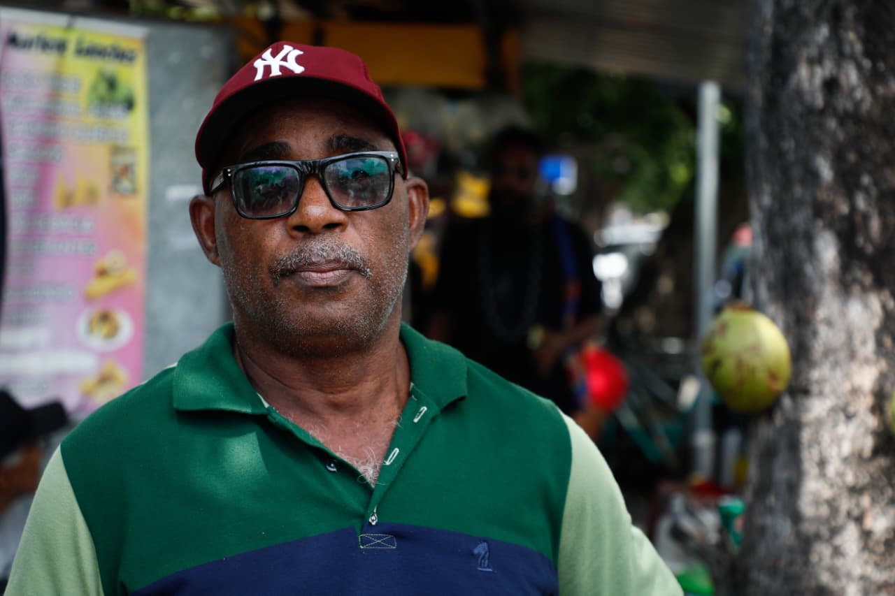 Josias Antônio, pai de Isabele Gomes